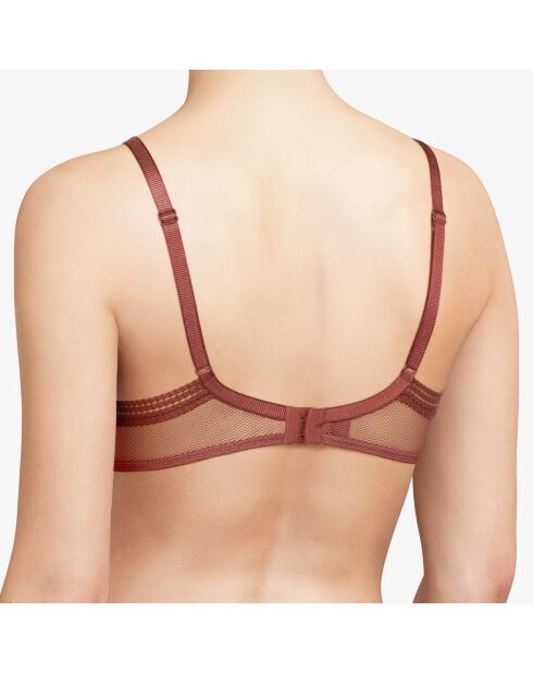 Soutien-gorge plongeant Thelma terracotta