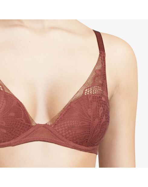 Soutien-gorge plongeant Thelma terracotta