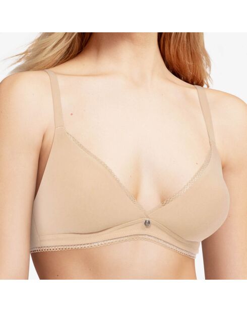 Soutien-gorge triangle soft Delicate beige