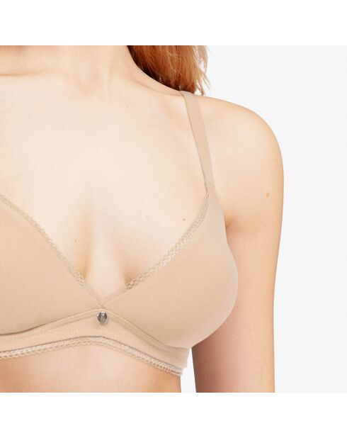 Soutien-gorge triangle soft Delicate beige