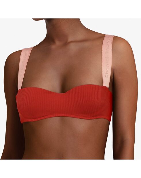 Soutien-gorge soft Honoré brique/opale