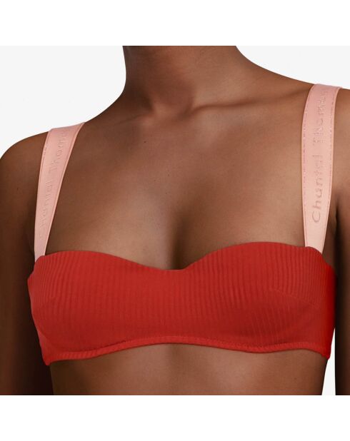 Soutien-gorge soft Honoré brique/opale