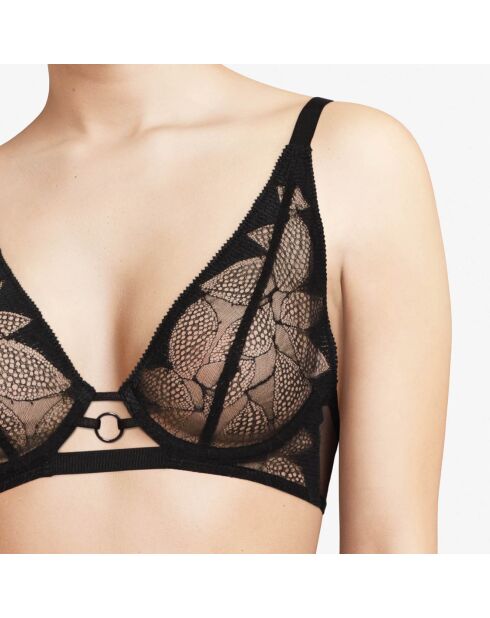 Schwarzer Soft-Touch-BH