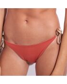 Kate omkeerbaar bikinibroekje terracotta/goud