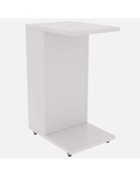 Bout de canapé Filinta blanc - 30x63x40 cm