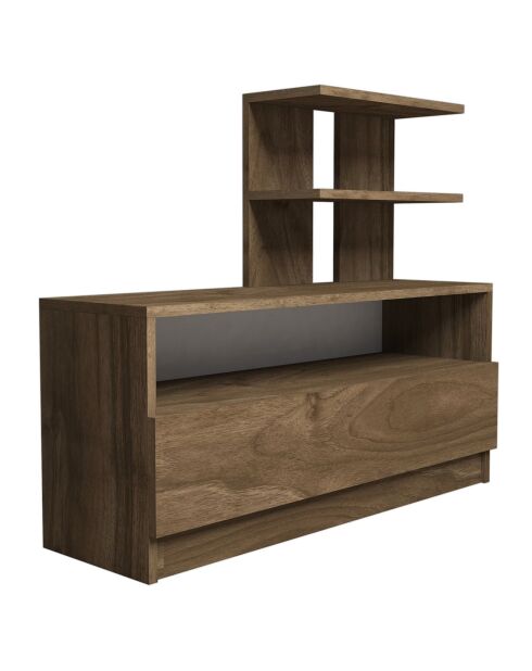Meuble d'entrée Airy marron - 100x85x29.6 cm