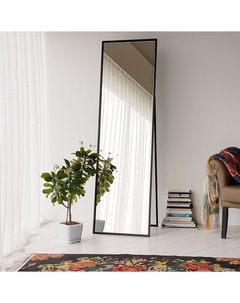 Miroir chevalet Cool Ayna noir - 50x170x60 cm