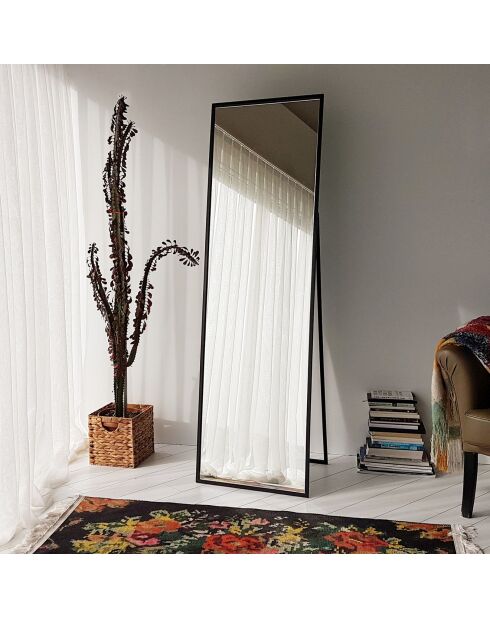 Miroir chevalet Cool Ayna noir - 50x170x60 cm