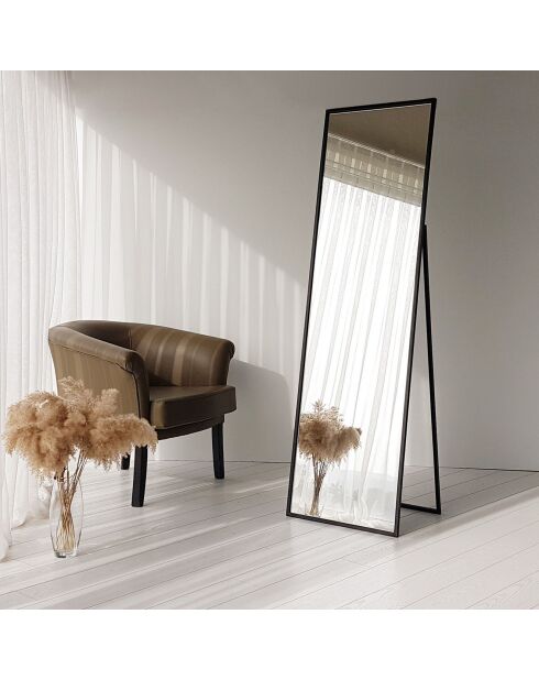 Miroir chevalet Cool Ayna noir - 50x170x60 cm