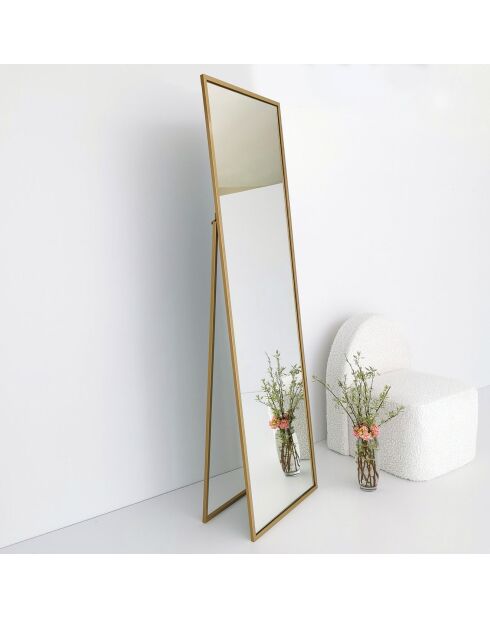 Miroir chevalet Cool doré - 50x170x60 cm