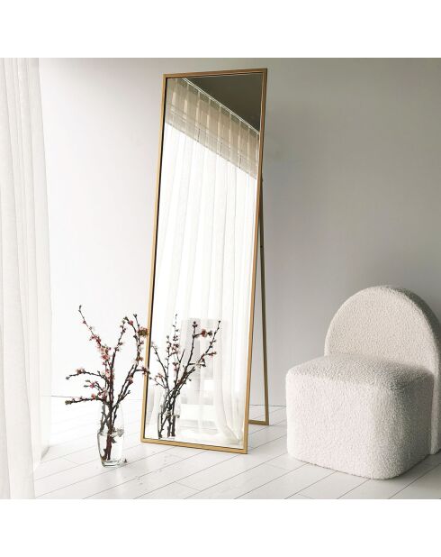 Miroir chevalet Cool doré - 50x170x60 cm