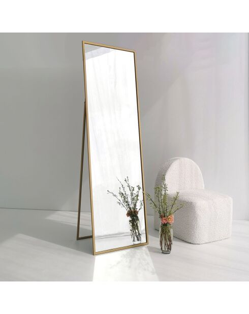 Miroir chevalet Cool doré - 50x170x60 cm