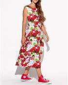 Robe Manon coquelicot