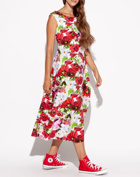 Robe Manon coquelicot