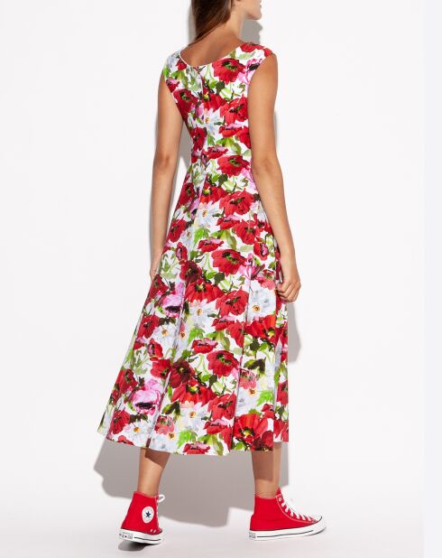 Robe Manon coquelicot