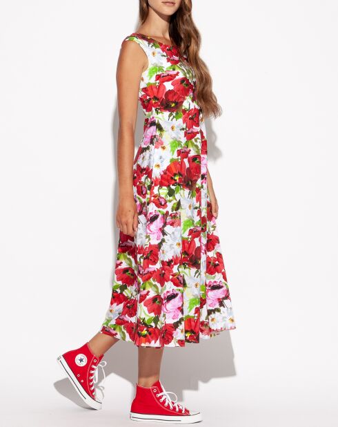 Robe Manon coquelicot