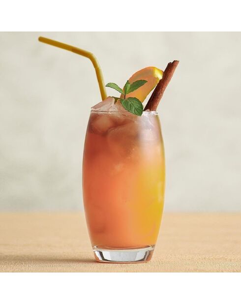 6 Verres long drink Empire transparents - 51 cl