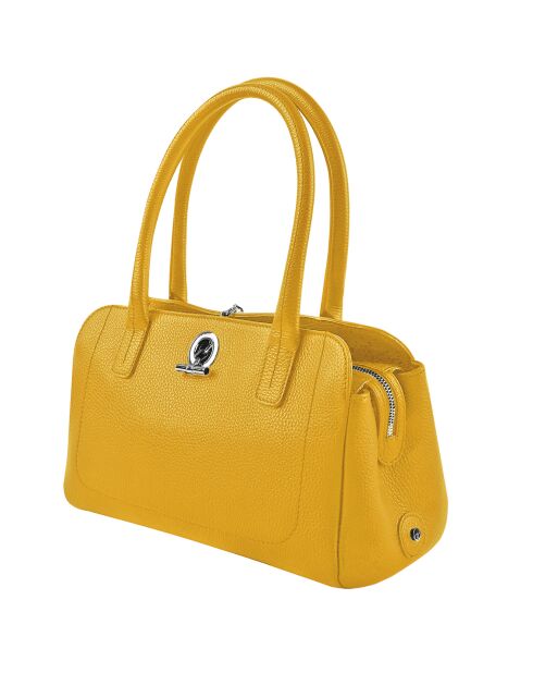 Sac porté épaule Paris ananas - 33x20x15 cm