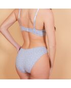 Ensemble Soutien-Gorge triangle & Culotte Lovy gris