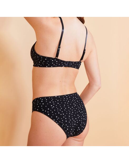 Ensemble Soutien-Gorge triangle & Culotte Lovy noir