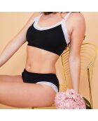 Ensemble Soutien-Gorge brassière  & Shorty Felicia noir