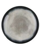 Service de table en Porcelaine bleu foncé/marron - 26 pièces