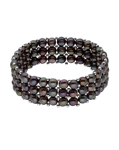 Bracelet Perles d'Eau Douce noires