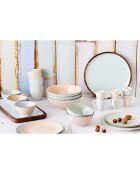 Service Complet Pastel rose pastel/bleu pastel/vert pastel - 42 pièces