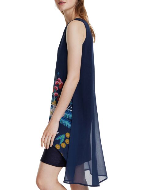 Robe Carneige bleue