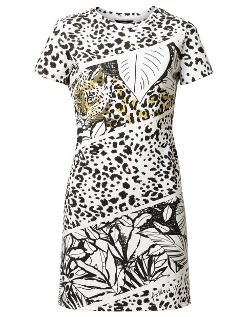 Robe Be Wild brut blanc/noir