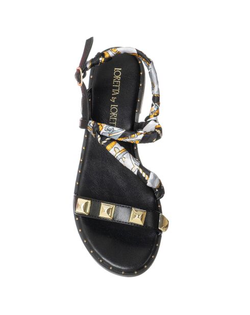Zwarte sandalen Elisa