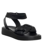 Sandales Belinda noires - Plateforme 3.5 cm
