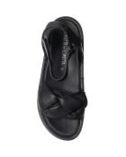 Sandales Belinda noires - Plateforme 3.5 cm