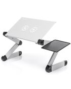 Table réglable positions multiples pour ordinateur portable Omnible grise