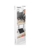 Support pliable et réglable pour portable Flappot blanc