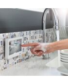 Housse murale étanche pour smartphone Cashower blanche