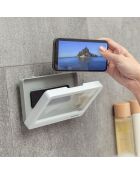 Housse murale étanche pour smartphone Cashower blanche