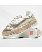 Sneakers en Cuir Lancry Queen dorées