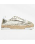 Sneakers en Cuir Lancry Queen dorées