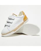 Sneakers en Cuir Wonder curcuma