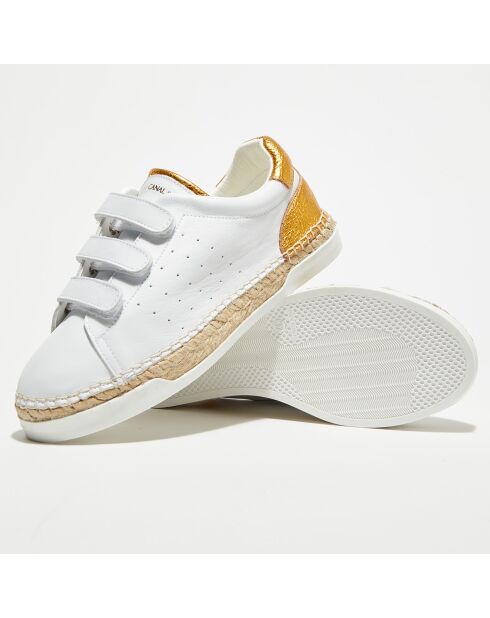 Sneakers en Cuir Wonder curcuma