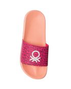 Mules Melina rose/fuchsia