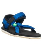 Ricardo schwarz/blaue Sandalen