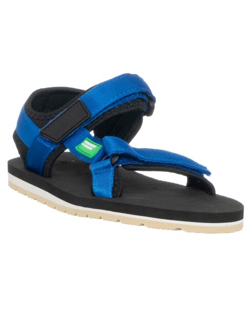 Ricardo schwarz/blaue Sandalen