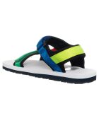 Sandalias Ricardo blancas/multicolor