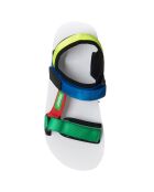 Sandalias Ricardo blancas/multicolor