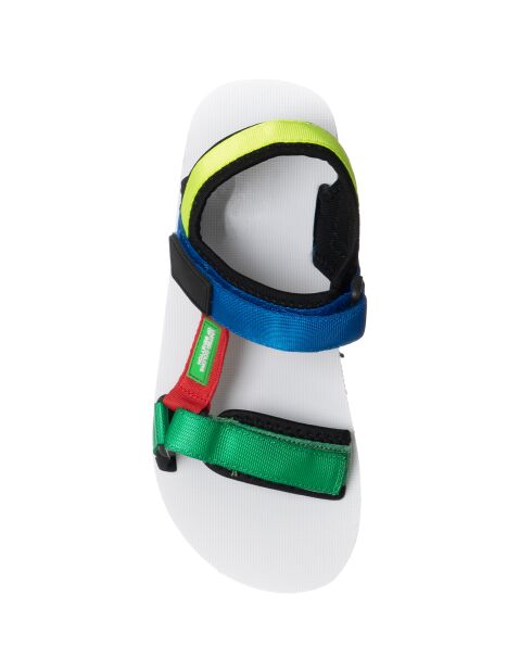 Sandales Ricardo blanc/multicolore