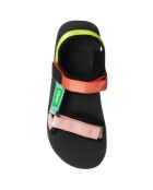 Ricardo schwarz/rosa/mehrfarbige Sandalen