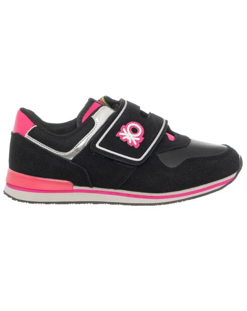 Sneakers Melissa noir/fuchsia
