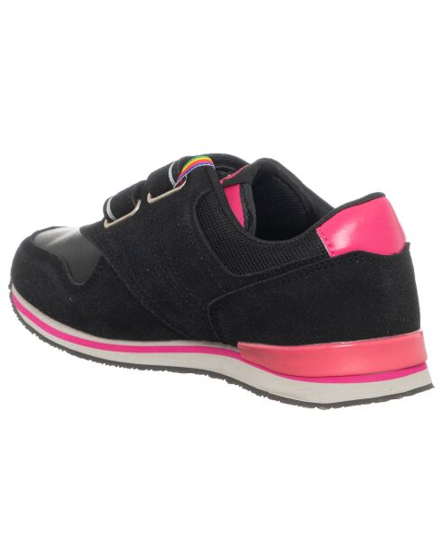 Sneakers Melissa noir/fuchsia
